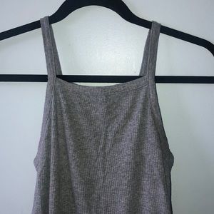 Simple Gray Crop Top!